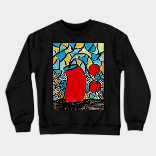 Tulip mosaic Crewneck Sweatshirt